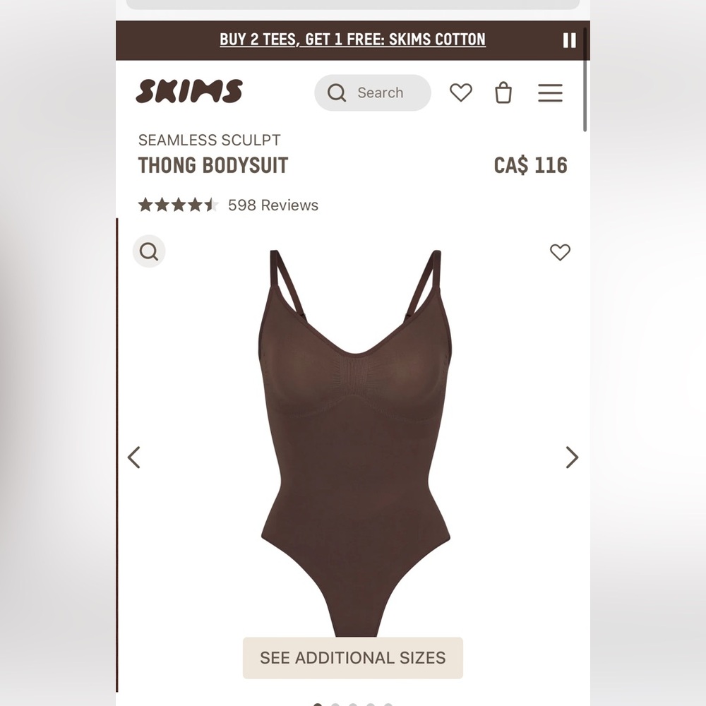 Skims bodysuit
